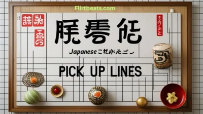 Japanese Pick Up Lines